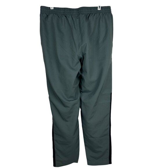 Under Armour Mens Loose Fit Athletic Pants LG Green & Black Lightweight - Picture 3 of 6